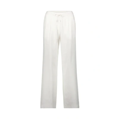 Abbildung von zero MIT Bindedetail Stoffhose, Damen, Größe: 34, Brilliant white