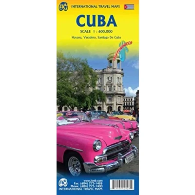 Abbildung von International Travel Map ITM Cuba: Havana, Varadero, Santiago De Cuba. Waterproof. Waterproof