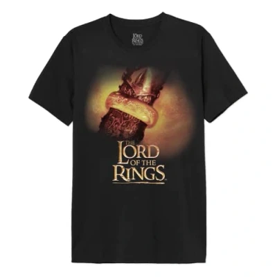 Abbildung von The Lord Of Rings Herren Melotrmts018 T Shirt, Schwarz, XS