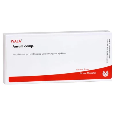 Abbildung von Aurum COMP Ampullen 10X1 ml