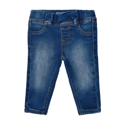 Abbildung von Minymo Jeans Relaxed Fit für Kinder, Größe: 74, Dark blue denim