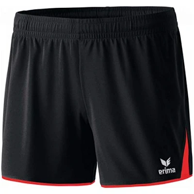 Abbildung von Erima 5CUBES kurze Sporthose, Damen, Größe: 44, Black/red