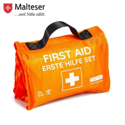 Abbildung von FLEXEO Erste Hilfe Set Explorer, (1 St), ideal für unterwegs, 59 teilig, orange