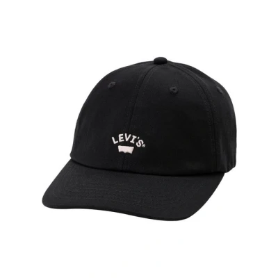 Abbildung von Levi&#039;s LAZY GIRL LOGO Cap, Damen, Größe: One Size, Regular black