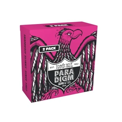Abbildung von Ernie Ball Super Slinky Paradigm 2 Pack 9 42