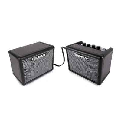 Abbildung von Blackstar Fly 3 Pack Bass Portable Battery Powered Mini Electric Guitar Amp MP3 Line In &amp; Headphone Enthält 3, 103 Bass, Netzadapter