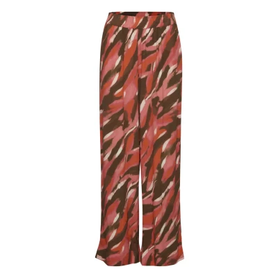 Abbildung von Fransa Frkaiya Stoffhose, Damen, Größe: Large, Camellia rose mix