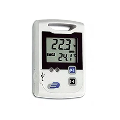 Abbildung von TFA Dostmann Datenlogger für Temperatur LOG100, 31.1039, zur Temperaturüberwachung, 60.000 Datensätze speicherbar, USB Schnittstelle, weiß