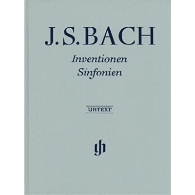 Abbildung von Inventionen und Sinfonien, Leinen; revidierte Ausgabe: Instrumentation: Piano solo (G. Henle Urtext Ausgabe)