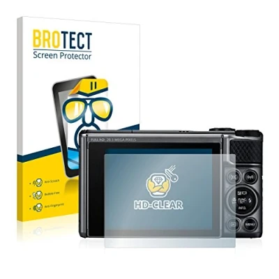 Abbildung von BROTECT (2 Stück Schutzfolie für Canon PowerShot SX730 HS Displayschutz Folie Ultra Klar