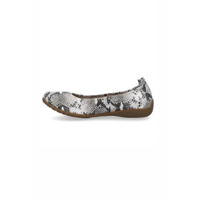 Abbildung von Josef Seibel Damen Klassische Ballerinas Fenja 01,Weite G (Normal),Slipper,Ballerina Schuhe,Ballett Schuhe,Weiss schwarz,41 EU