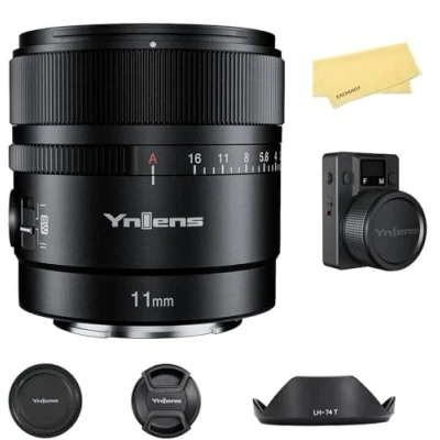 Abbildung von EACHSHOT Yn11Mm F1.8S Lens W/Remote Controller for Sony 11Mm F1.8 Large Aperture Fixed Prime Auto Focus Aps C Frame Ultra Wide Angle E Mount Mirrorless Cameras