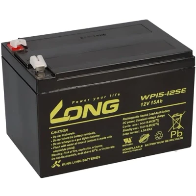 Abbildung von Akku passend für Panasonic LC RA1215P1 12V 12Ah AGM Batterie