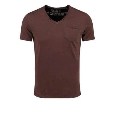 Abbildung von KEY LARGO Herren Water v Neck T Shirt, hot Fudge Brown (1619), S