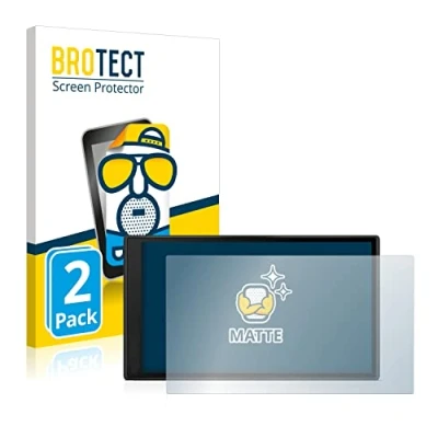 Abbildung von BROTECT Entspiegelungs Schutzfolie für Garmin DriveSmart 66 (2 Stück) Matte Displayschutz Folie, Anti Reflex, Fingerprint