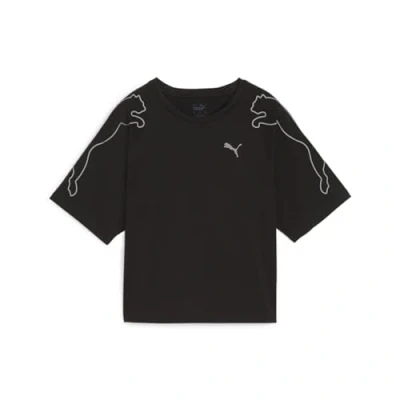 Abbildung von Puma Motion CAT Tshirt print, Damen, Größe: XL, Black