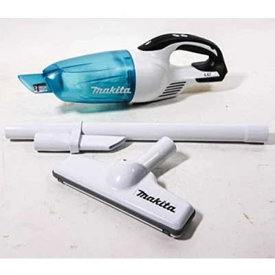 Abbildung von Makita Akku Stielstaubsauger DCL181FZWX Staubsauger 18V weiß, beutellos