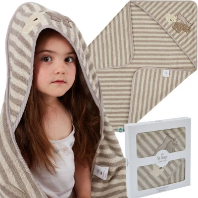 Abbildung von SEI Design Kapuzenhandtuch Kapuzentuch 80x80 Baby Handtuch mit Kapuze, Frottee