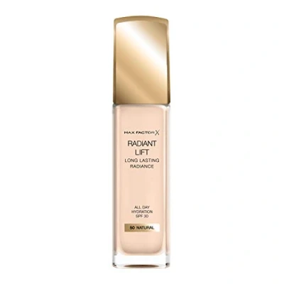 Abbildung von Max Factor Radiant Lift Foundation in 50 Natural Cremig weiches Make up Für ein atemberaubendes Finish strahlendes Aussehen