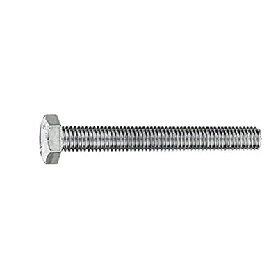 Abbildung von Connex Sechskantschrauben M6 x 80 mm, DIN 933, 1000 g, verzinkt, KL4080680