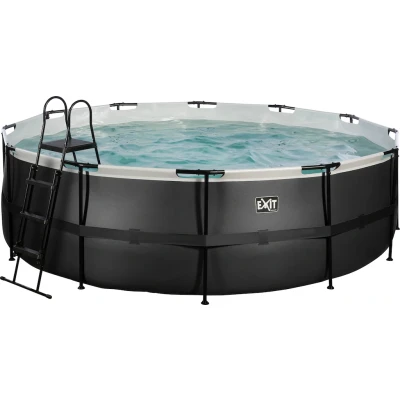 Abbildung von EXIT Pool ø450cm Black Leather