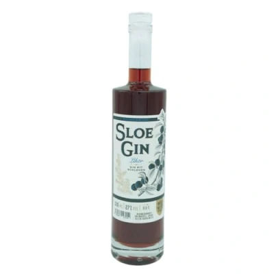 Abbildung von Sloe Gin 27% vol Süße Schlehen und leckerer Handgemacht 500ml