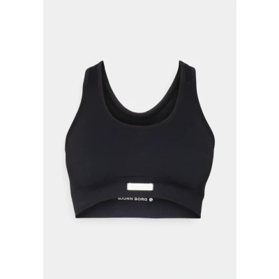 Abbildung von Björn Borg BH Studio Seamless Low Sports Bra Schwarz Polyamid Medium Damen