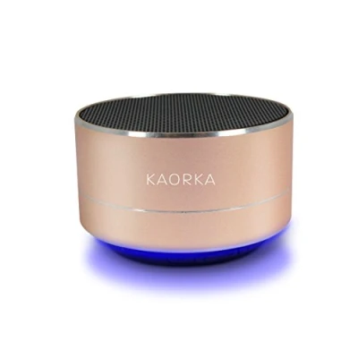 Abbildung von Metronic 474051 Kaorka Bluetooth Lautsprecher mit LED Licht Rose