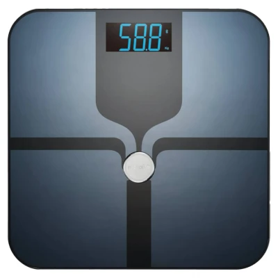 Abbildung von Microlife Impedanzwaage WS 200 BT Personenwaage mit Bluetooth, Analyse BMI, Fettmasse, Knochen, Muskulatur, Wasser, Stoffwechsel, 5 Jahre Garantie