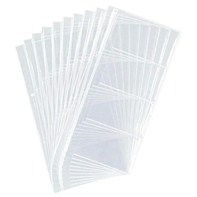Abbildung von Durable Visitenkartenhüllen (für 2383/2385) Beutel mit 10 Stück transparent, 238619