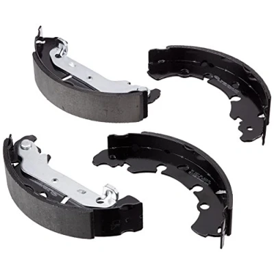 Abbildung von HELLA 8DB 355 002 411 Bremsbacken 203,2 39 mit Handbremshebel FORD: FIESTA 5, 6, 4, MAZDA: 2 Hatchback