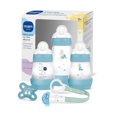 Abbildung von MAM Babyflasche Welcome to the World Set, Geschenk zur Geburt