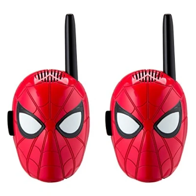 Abbildung von ekids SM 202 Spider Man Walkie Talkie für Kinder, Rot, Einheitsgröße
