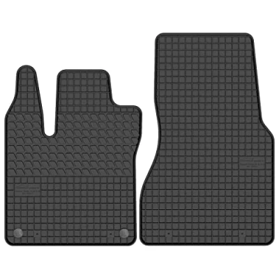 Abbildung von AGCPdirect Gummi Matten Fußmatten Passgenau Vorne Set für Smart Fortwo 2014 2020