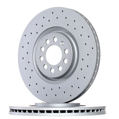 Abbildung von ZIMMERMANN SPORT COAT Z 100.1240.52 Bremsscheibe 312 25 10/5 5 100 innenbelüftet, gelocht beschichtet hochgekohlt AUDI: A3 Schrägheck, TT Coupe