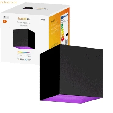 Abbildung von Smart Wall Light Schwarze Wandleuchte Hombli