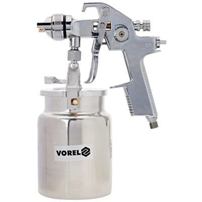 Abbildung von VOREL HVLP LACKIERPISTOLE 1000ml MIT UNTEREM TANK 80901