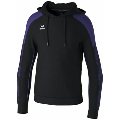 Abbildung von Erima Herren EVO Star Kapuzenpullover (1072407), schwarz/Ultra Violet, L