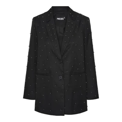 Abbildung von Pieces Blazer, Damen, Größe: Medium, Black