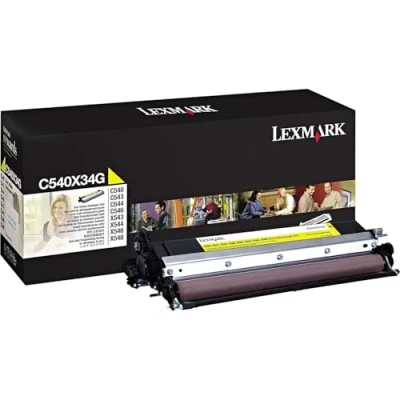 Abbildung von Lexmark C540X34G gelb Developer kit original