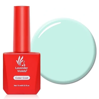 Abbildung von Lavender Violets 15ml Gel Nagellack UV LED Einweichen Nagellampe Aushärten Maniküre Pediküre Größerer Inhalt Salon Qualität Minze Kokosnuss A0362