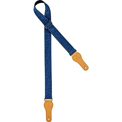 Abbildung von Ortega Guitars Ukulele Gurt Verstellbar Casual Series Baumwolle, Blau (OCS 270U)