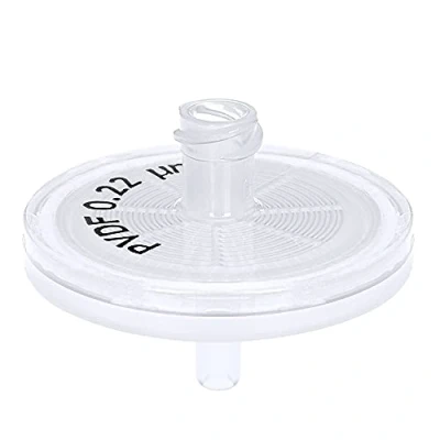 Abbildung von GVS Filter Technology, Syringe Filter, ABLUO, 33mm, PVDF Membrane, 0.22µm, PP Housing, 100/pk