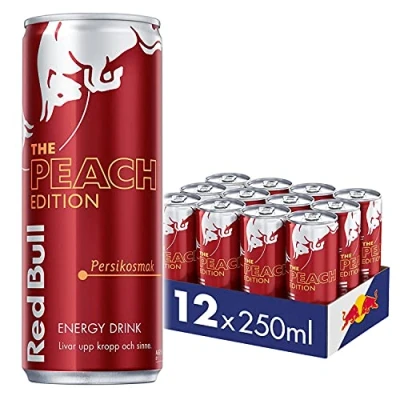 Abbildung von Red Bull Energy Drink EINWEG (Peach Edition Pfirsich inkl. 3,00 Pfand, 12x250ml)