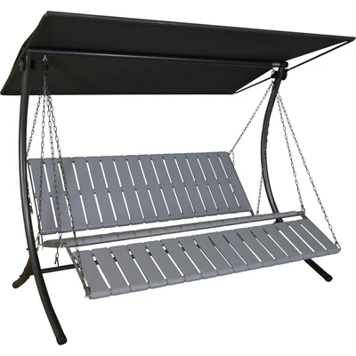 Abbildung von Angerer Freizeitmöbel Hollywoodschaukel &quot;Luxus Smart lime&quot;, BxTxH: 210x145x160 cm