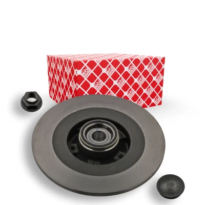 Abbildung von FEBI BILSTEIN 38303 Bremsscheibe Hinterachse 300 11 5 114,3 voll geölt mit ABS Sensorring RENAULT: Laguna 3 Grandtour, 3, III Coupe