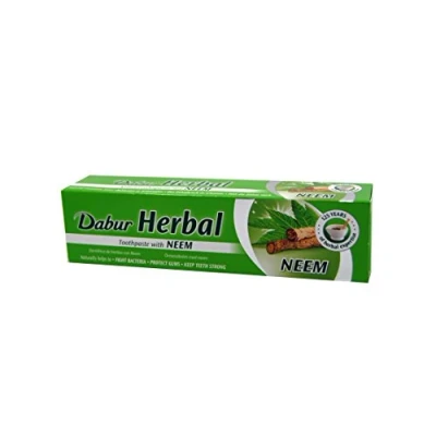 Abbildung von 2x Dabur Herbal Toothpaste with Neem 155g Ayurvedische Beauty Produkte