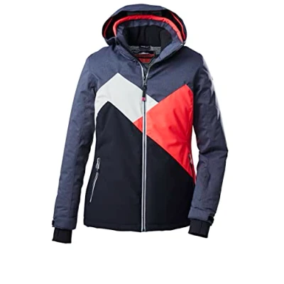 Abbildung von killtec (KILAH Damen Skijacke/Funktionsjacke mit abzippbarer Kapuze und Schneefang KSW 149 WMN SKI JCKT, denim, 42, 38945 000