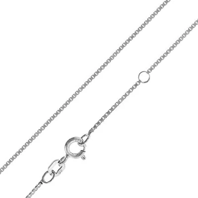 Abbildung von trendor 35912 Feine Venezianer Kette für Anhänger 925 Silber Breite 0,9 mm