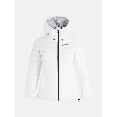 Abbildung von Peak Performance Women Frost Ski Down Jacket Offwhite Größe Xl